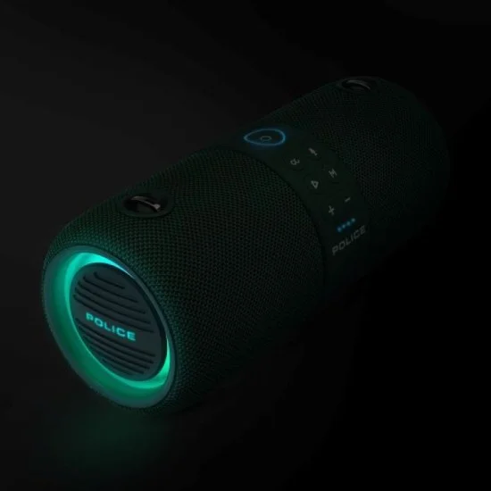 Police Portable Speaker - Green